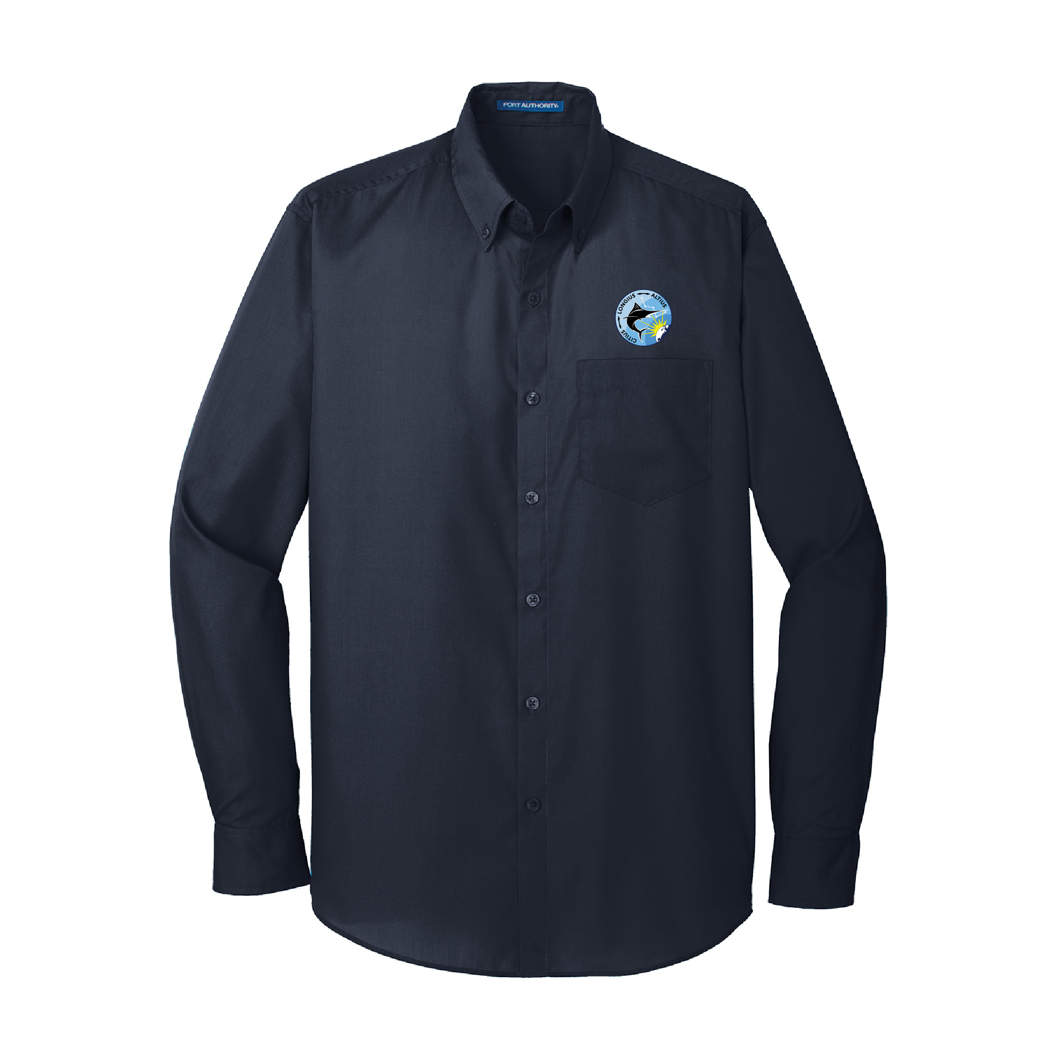 Port Authority Long Sleeve Carefree Poplin Shirt
